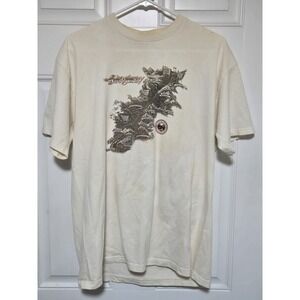 Skagway Vtg Single Stitch Shirt Jerzees Tag White‎ Sz Large Needs Cleaned Rare